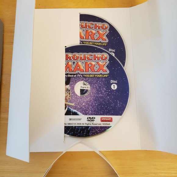 Groucho Marx Collector's Edition Best of TV's You Bet Your Life 2- Pack DVD Set - Picture 4 of 6